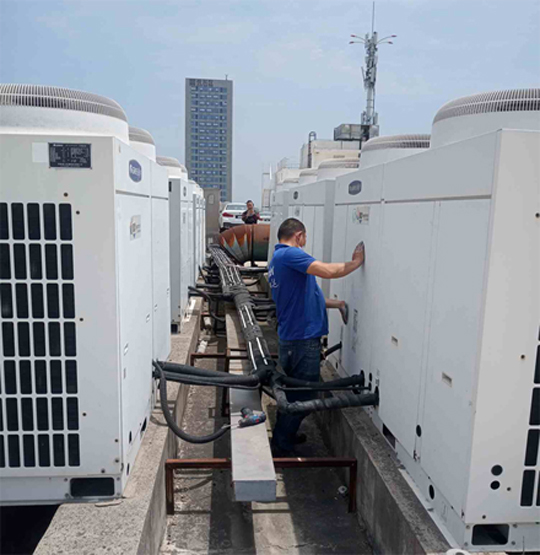 尚义中央空调制热和不制冷系统维修方法